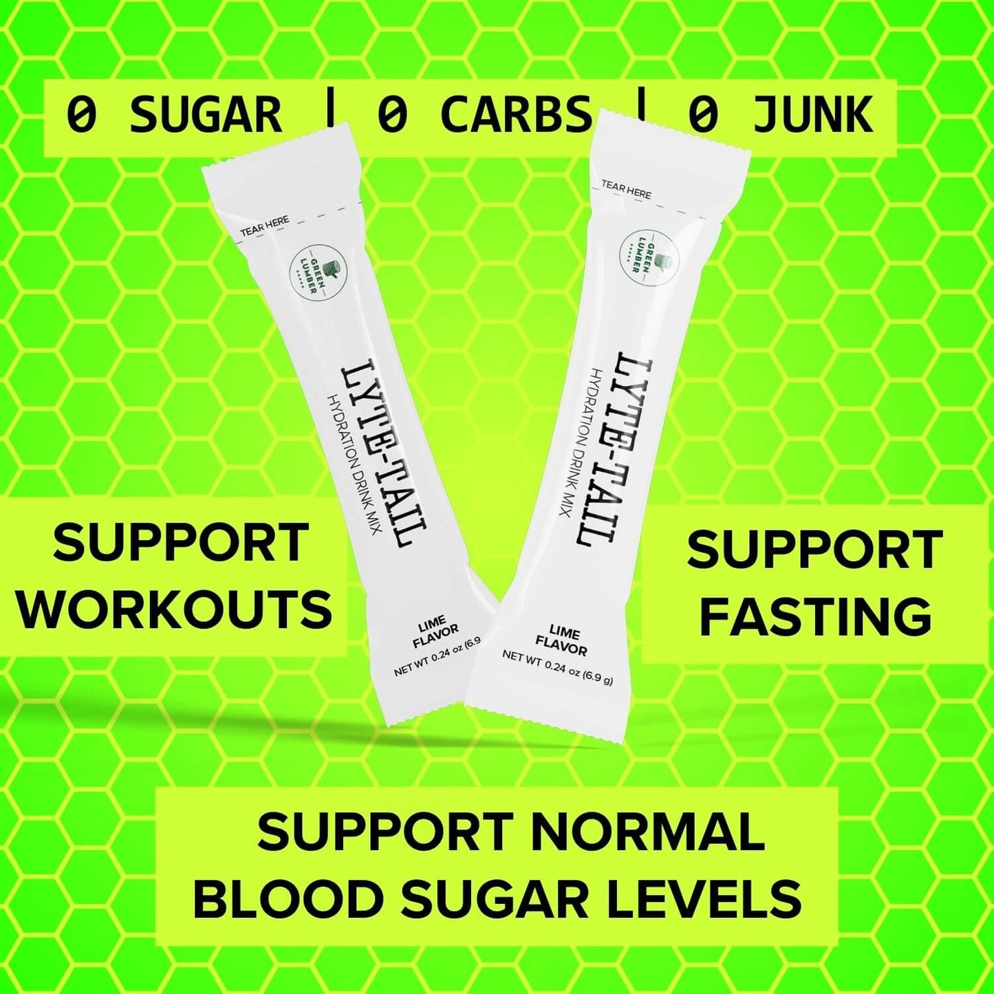 LYTE-TAIL - 0 SUGAR | 0 CARBS | 0 JUNK