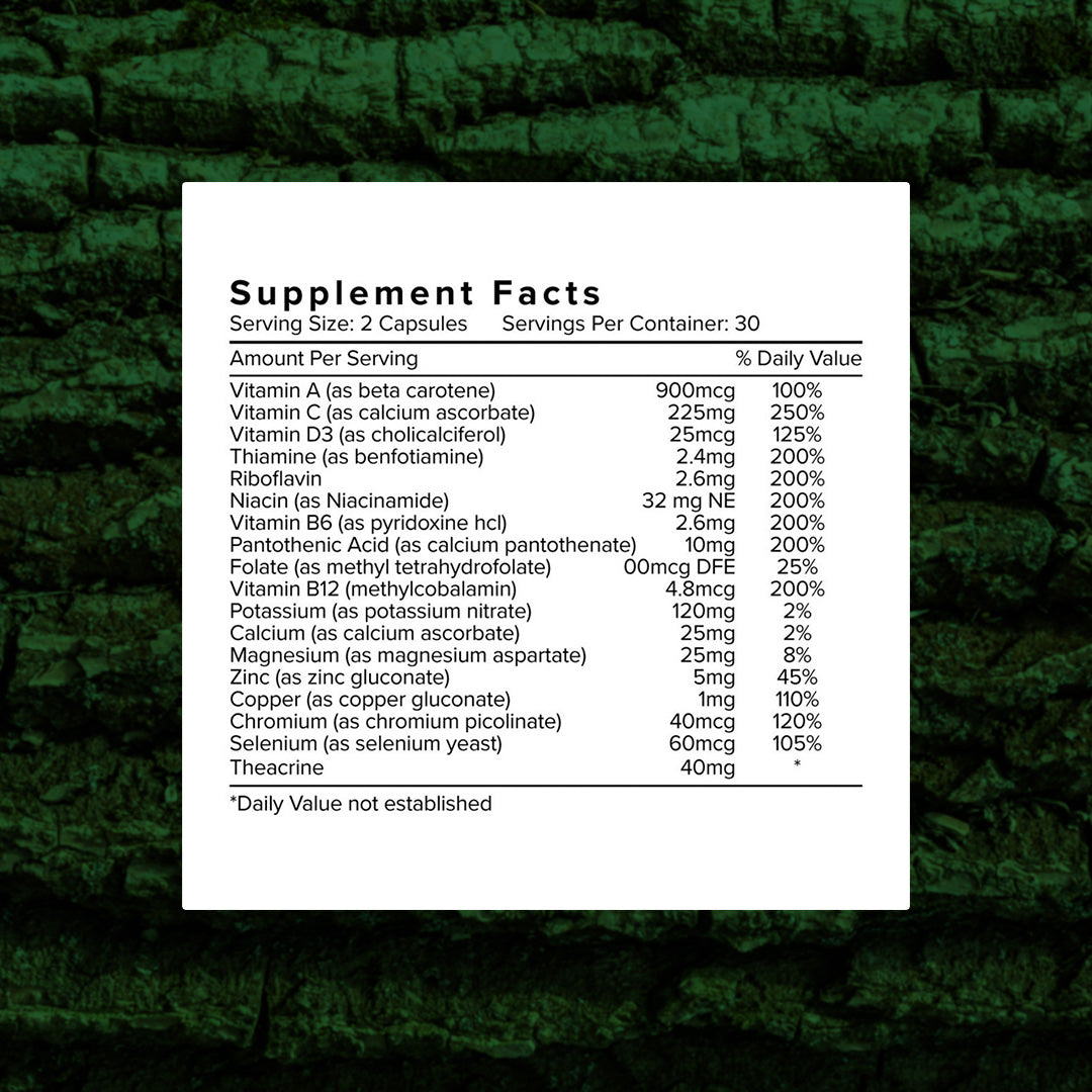 Daily Offense - Nitric Oxide & Energy Boost Plus Multivitamin