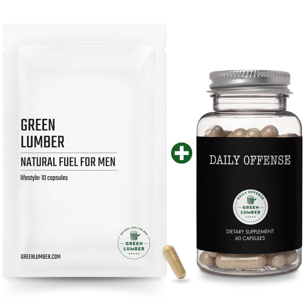 Natural Fuel For Men + Daily Offense