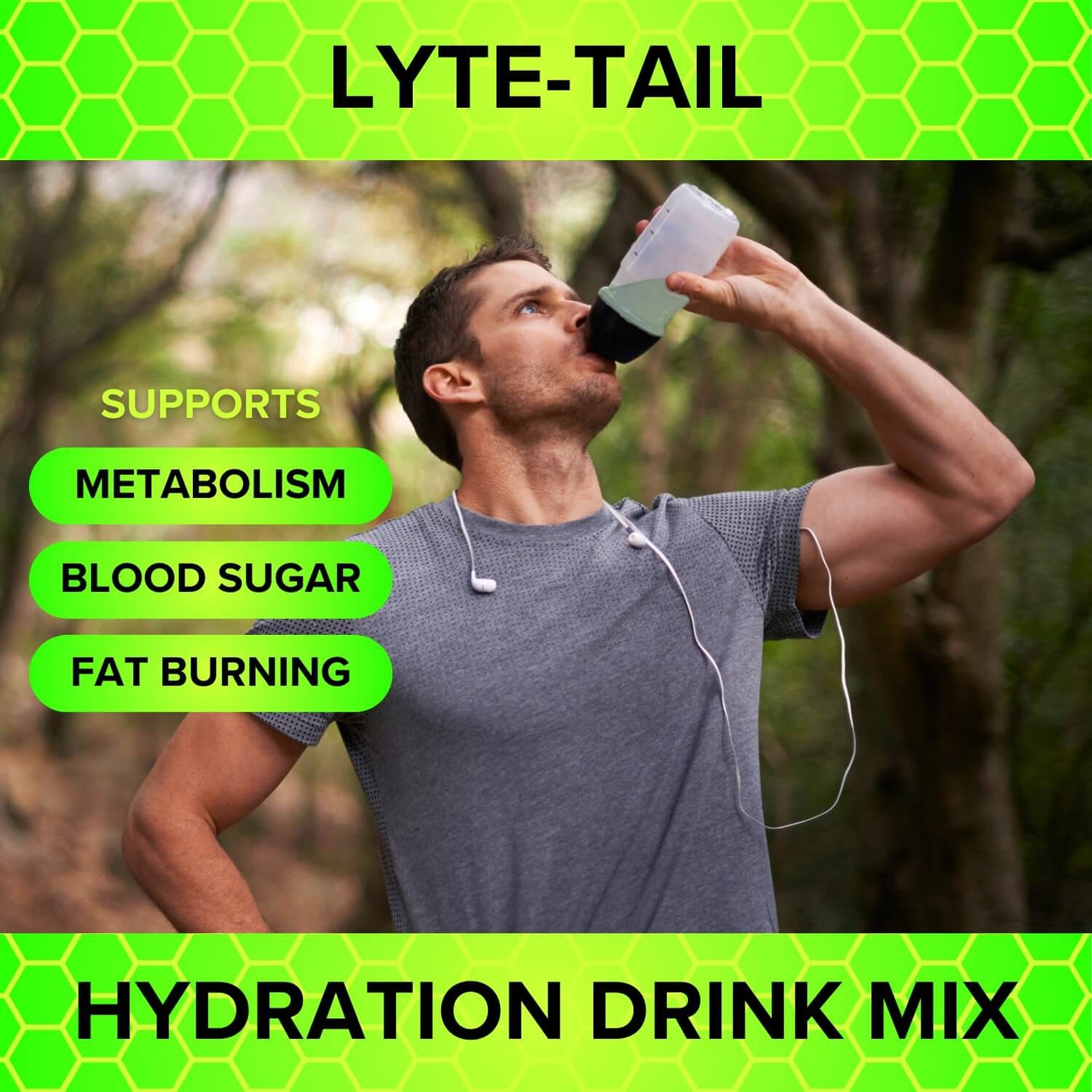 LYTE-TAIL Hydration Drink Mix – Green Lumber